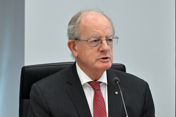 Inaugural National Anti-Corruption Commission chief Paul Brereton has been rebuked.