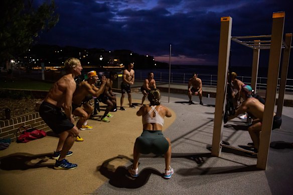 Weights were removed by council officers in March.