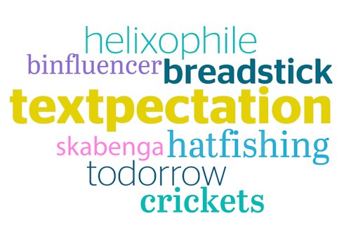 Dictionary sites are overflowing with limbo words hoping to join the official lexicon.