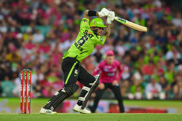 Alex Hales has been a dominant performer for the Sydney Thunder.