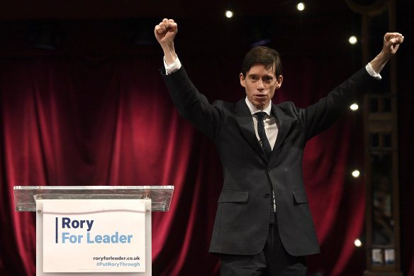 Rory Stewart in 2019 when he threw his hat in the ring for the top job against Boris Johnson.