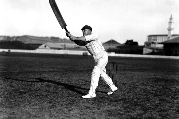 Former NSW captain and Australian Test cricketer Charlie Macartney.