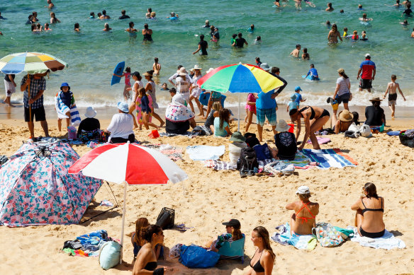 Beaches will likely be in demand this summer with the Bureau of Meteorology saying odds favour a warmer than average summer for almost all of Australia.