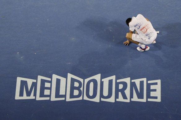 Djokovic: Down and out of the Australian Open.