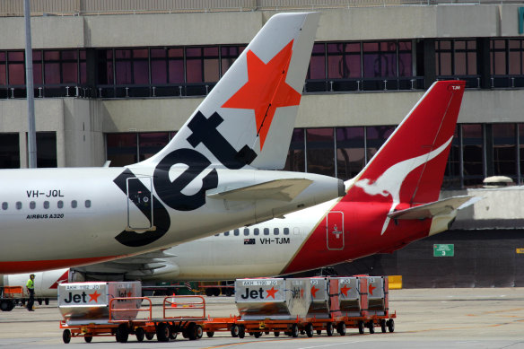 Qantas and its budget arm Jetstar expect to carry more than four million passengers over the September school holidays, an increase on last year.