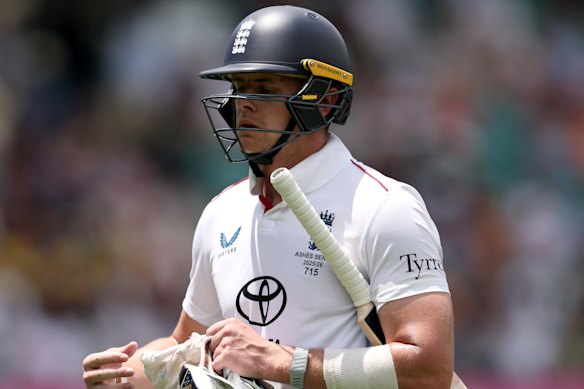 An all-too familiar scene for Jamie Smith this series.