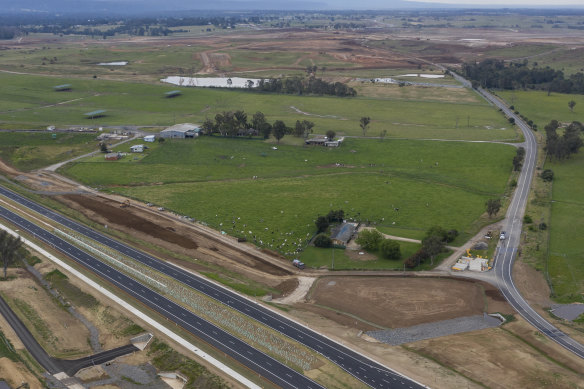 The federal government bought 12 hectares of land dubbed the Leppington Triangle for $32.8 million in 2018.