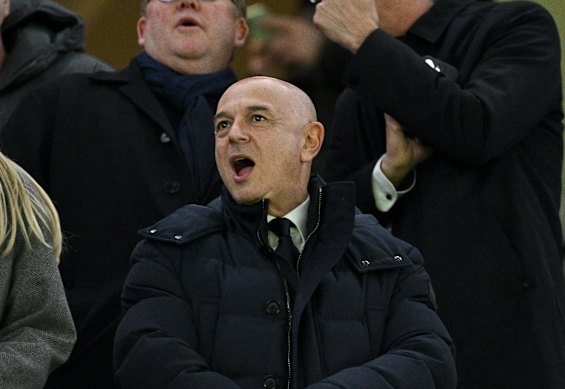 Spurs chairman Daniel Levy.