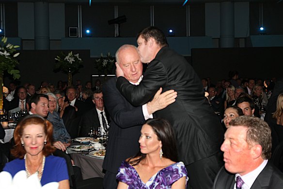 James Packer and Alan Jones.