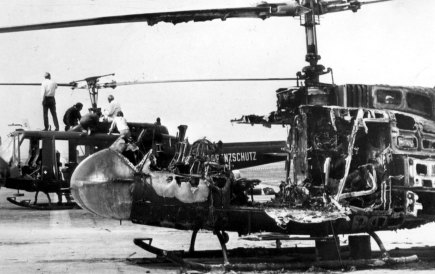 The aftermath of the events at Fürstenfeldbruck airfield in 1972,