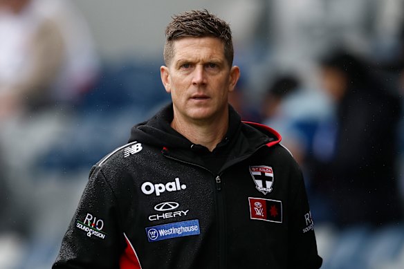 Saints coach Nick Dal Santo.