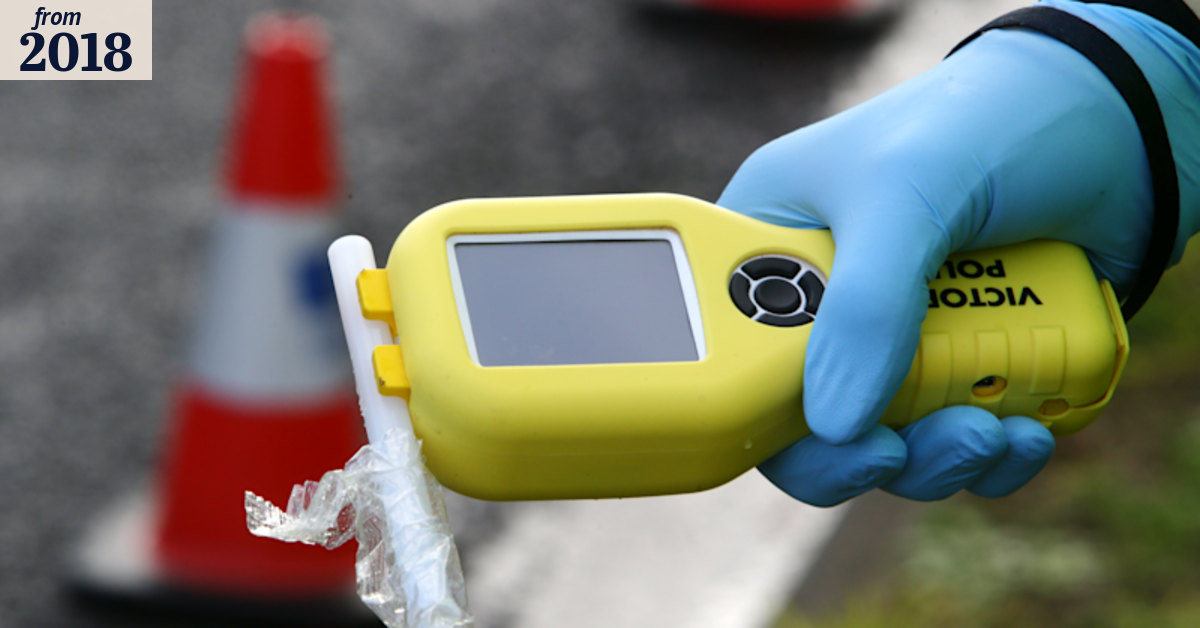 Drunk driver crashed while nearly five times over the limit with two ...