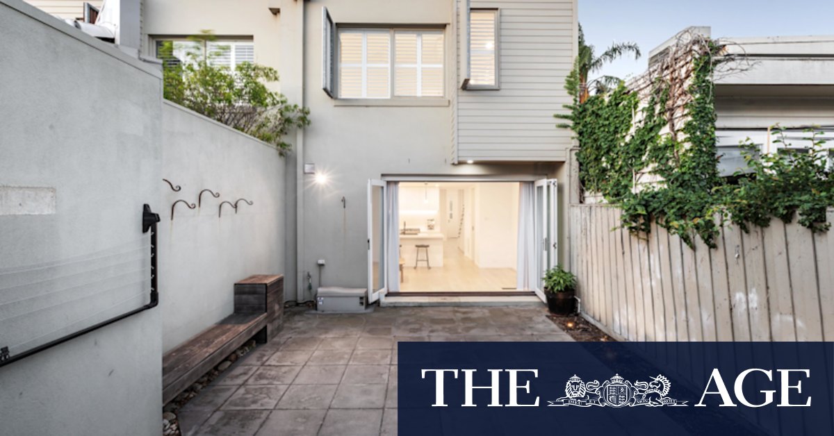 Ash Barty’s South Yarra base passes in for $1.85 million at auction