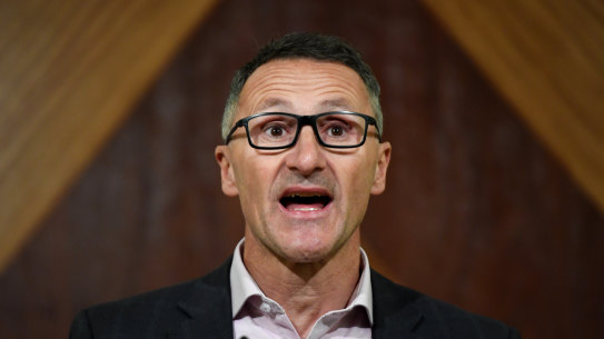 Australian Greens leader Richard Di Natale.