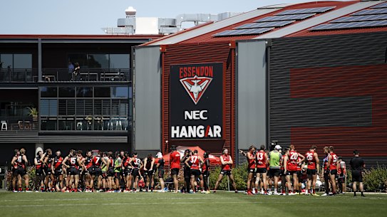 The Bombers have recorded an $8 million statutory profit for season 2021.