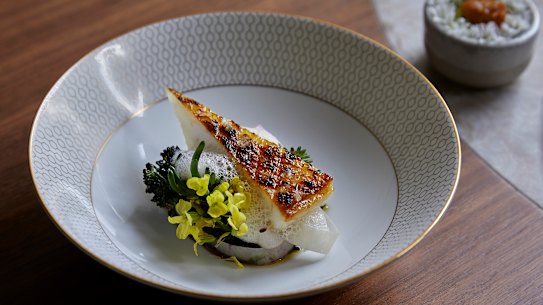 Go-to dish: Coral trout and its parts.