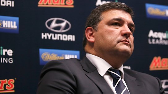 Carlton president Mark LoGiudice.