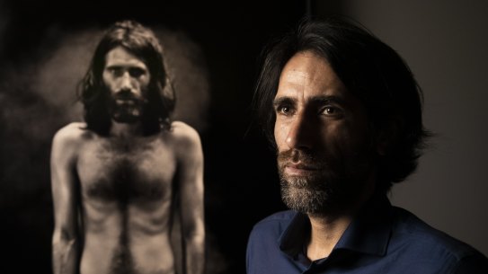 Kurdish Iranian journalist Behrouz Boochani, in Sydney for the first time since he was detained on Manus Island for six years.