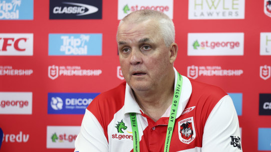 Anthony Griffin will need to dust off his resume if he wants to keep his job at the Dragons.