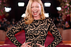 Sarah Snook, Trailblazer Award winner at the AACTA, pictured at the 83rd Golden Globes in January.