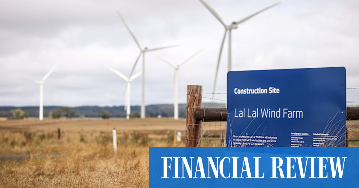 Victorian wind farm Lal Lal up for sale via Macquarie - Vimarsana News