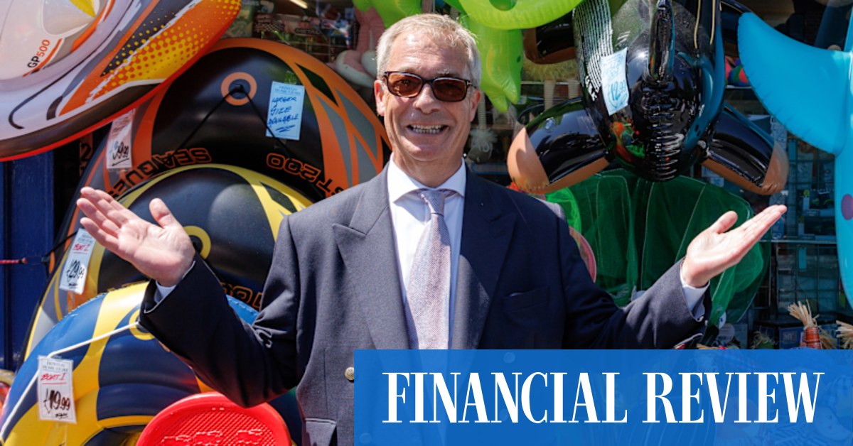 Nigel Farage’s farcical election is no joke for struggling Brits