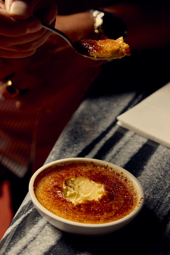 Creme brulee.