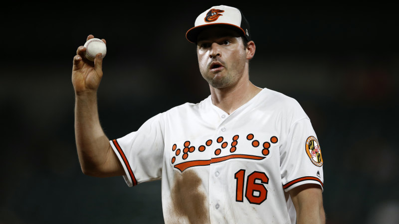 The Orioles became the first professional sports team to wear