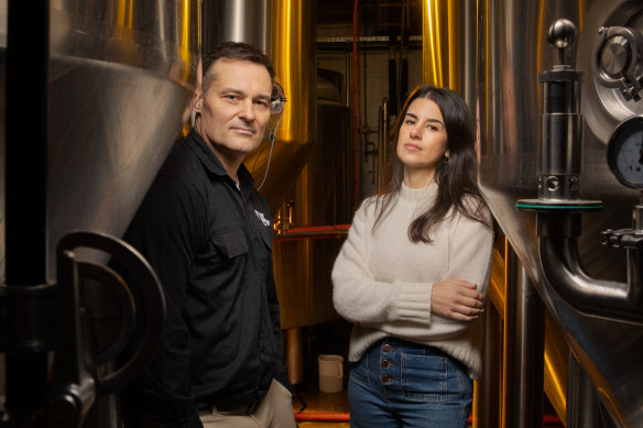 After Dereck and Diti Hales, founders of Melbourne’s Bad
Shepherd brewery, went into voluntary administration, they were contacted by several fellow brewers: “It turns out everybody else was putting on a brave face, too.”