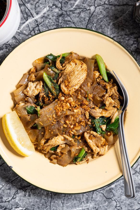 Stir-fried noodles.