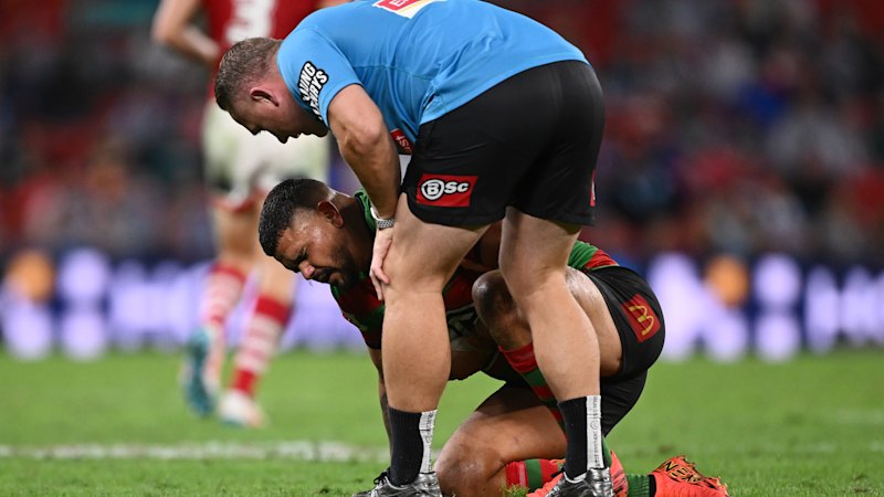 Latrell Mitchell sends through injury scare through NSW Camp
