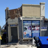 Residents ‘shaken’ as Sydney corner store at risk of collapse after car crash