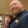 Ben Groundwater and family in Japan.