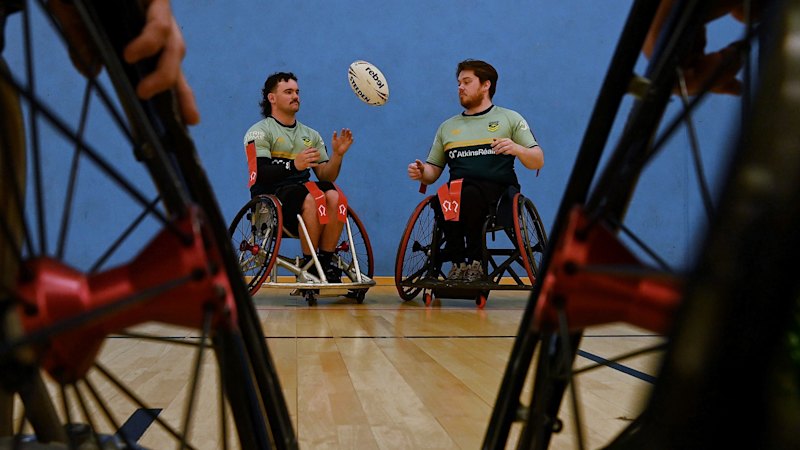 Dislocations, explosions and big hits aplenty: Welcome to wheelchair rugby league