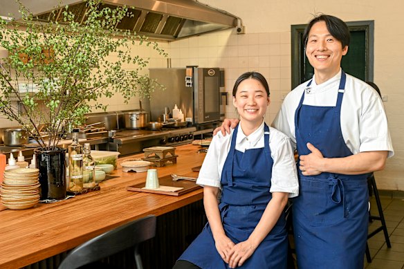 Sogumm owners Changhoon and Suhyun Kim.