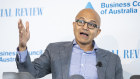Financial Review Chanticleer Lunch at the MCA with Microsoft CEO Satya Nadella. 