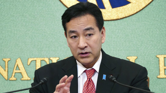 Japan’s Economy Minister Daishiro Yamagiwa.