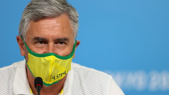 Australian chef de mission Ian Chesterman.