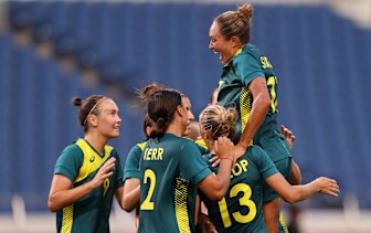 The Matildas played in Tokyo in August.