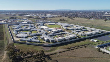 Ravenhall Correctional Centre in Melbourne's west.