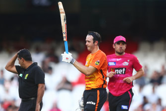 Make that four half-centuries ... Kurtis Patterson continued his red-hot BBL with the bat.