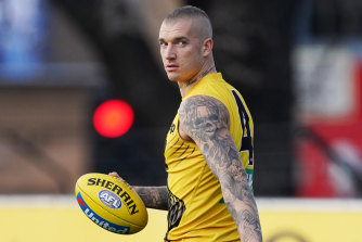 Dustin Martin is set to return from a rib injury.
