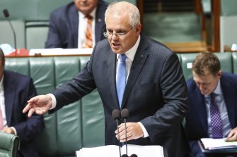 Prime Minister Scott Morrison says new technology will drive Australia towards net zero emissions. 