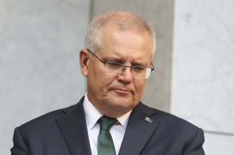 Prime Minister Scott Morrison. 