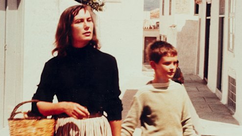 Charmian Clift in Rachel Lane’s documentary Charmian Clift: Life Burns High.