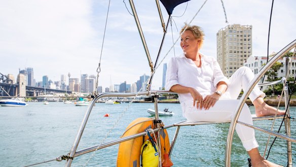 "I decided if it all goes very wrong, there's nowhere I'd rather be than on the water," boat owner Emma Harvey said.