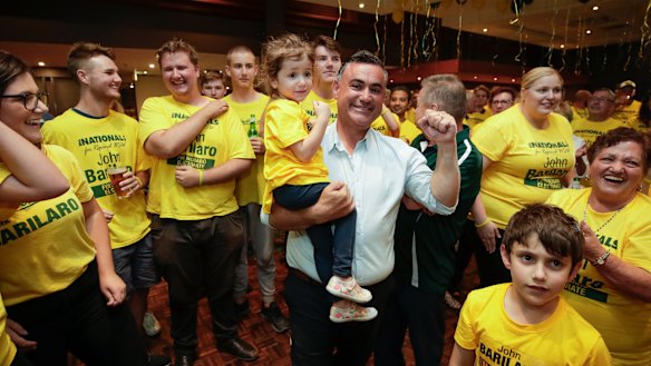 John Barilaro won all the booths in his electorate for the first time