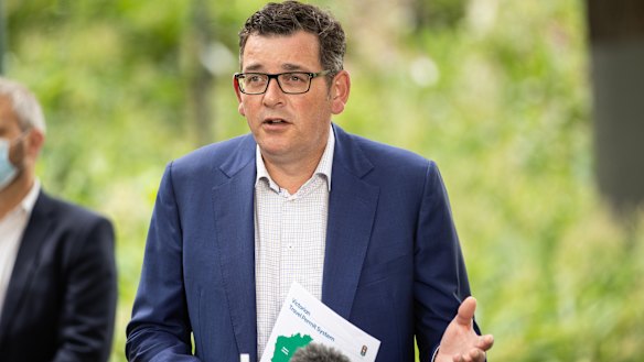 Victorian Premier Daniel Andrews.