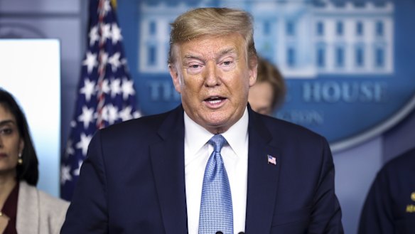 Donald Trump has abandoned his preference for a massive payroll tax cut to limit the economic fallout from the coronavirus. 