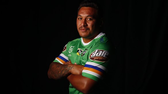 Josh Papalii shapes as being the Raiders' enforcer.